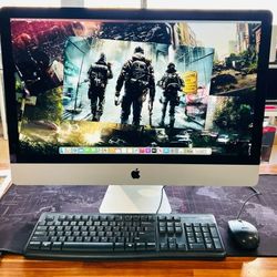 Apple iMac 27” 2013 Core i5 16GB RAM 500GB SSD Crack Screen Fully Functional