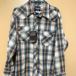 Wrangler Button Up Long sleeve