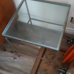 Iron End Tables PAIR available 