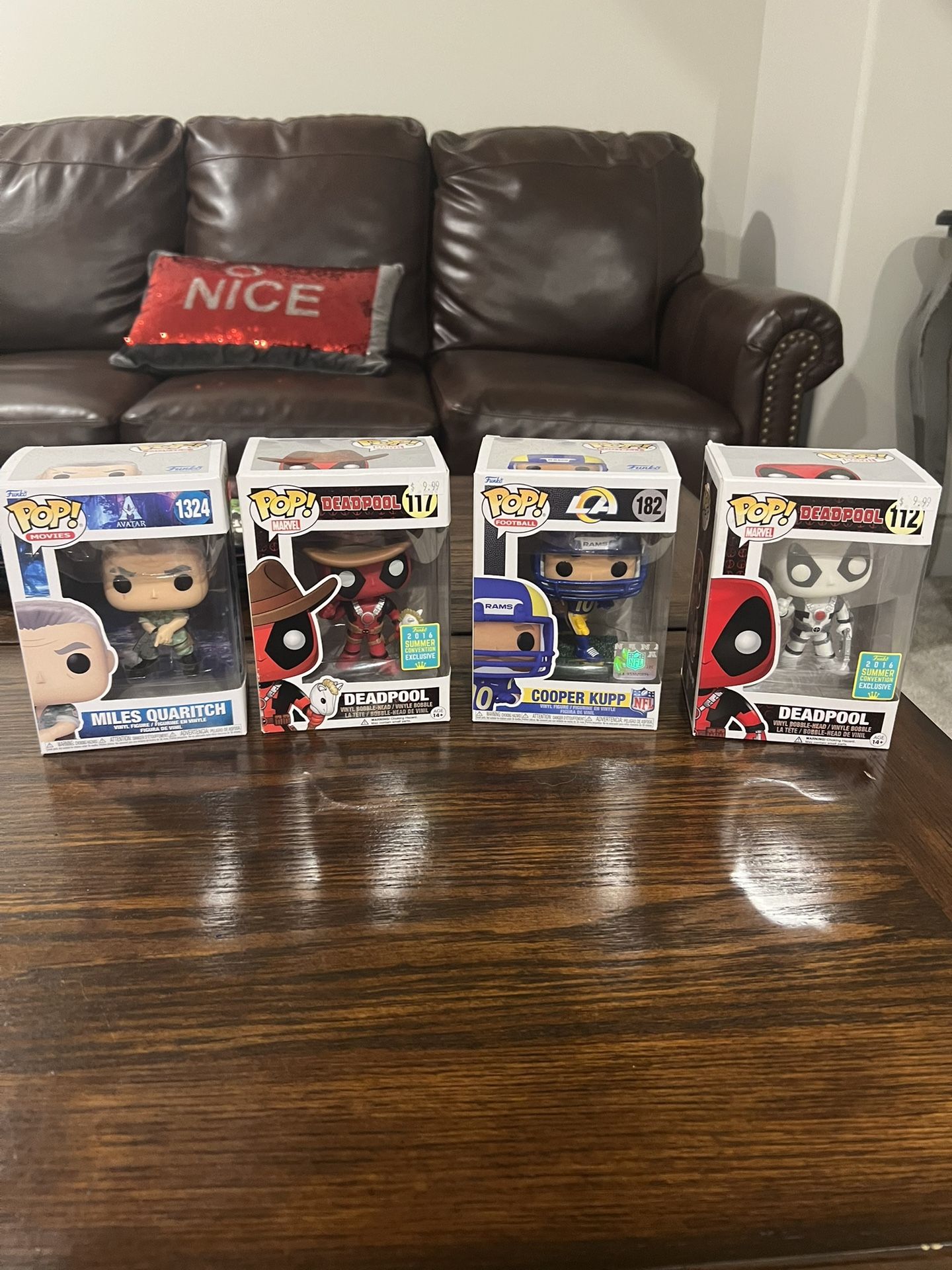 4 Unopened Funko Pops 