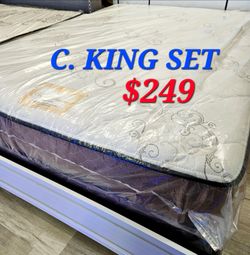 California King Set orthopedic $249 ** Mattress And Box