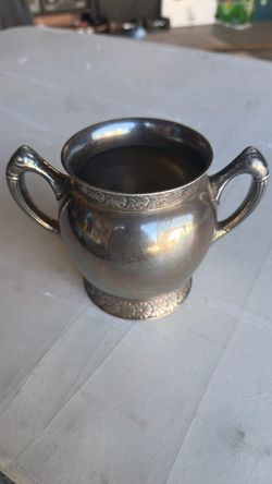 2 handle sugar bowl