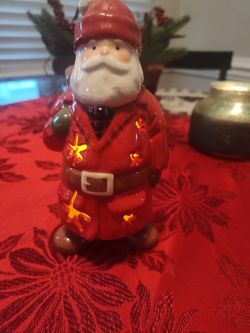 Santa Tea light Figureine