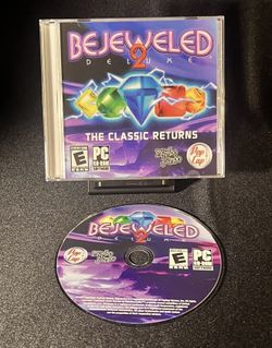  Experience the captivating gameplay of Bejeweled 2 Deluxe for PC. This puzzle game, released in 2004, is a part of the Bejeweled Series and features 