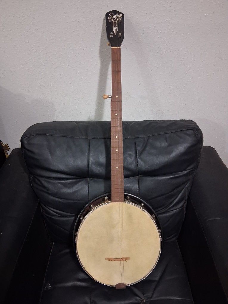 Vintage 1960s Kay-Made Silvertone 5-String Banjo