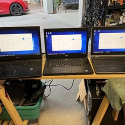 Three Laptops 