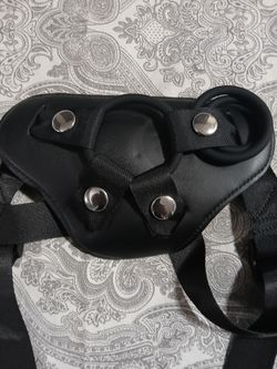 Women 100%  Leather Lingerie Bottom Only Brand New One Size Fit All