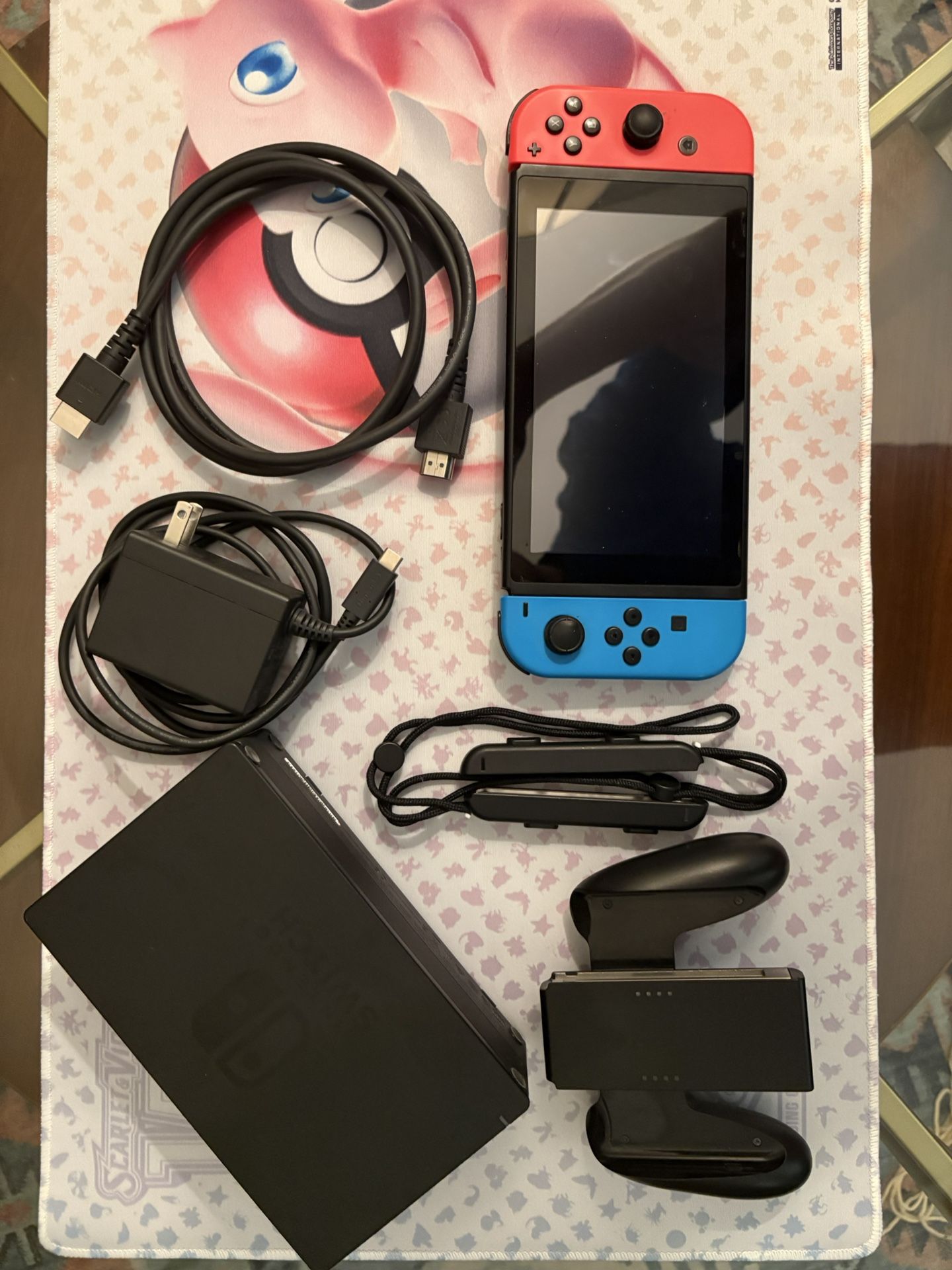 Nintendo Switch (1) w/ MicroSD and Carry Cases