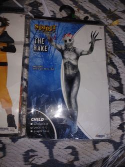 💀☠️☠️👻👹Brand New Child's Large 10-12  The Rake👹☠️💀💀👻