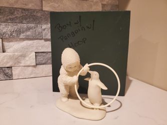 DEPT 56 SNOWBABIES " I'LL TEACH YOU A TRICK"