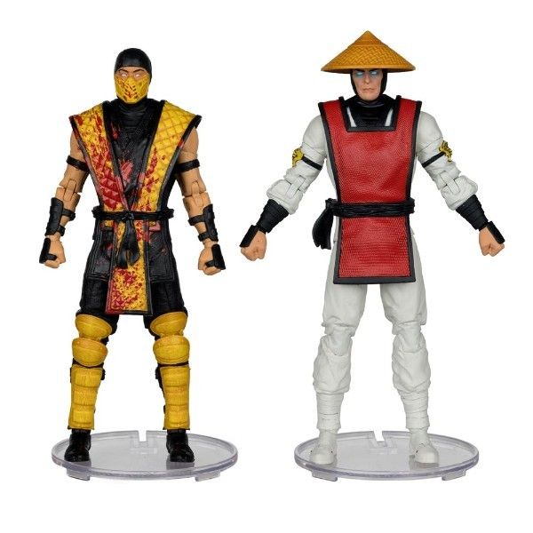 McFarlane Mortal Kombat Klassics Scorpion And Raiden 2pk Set