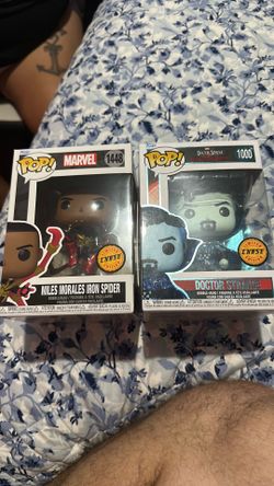 Chase Miles Morales & Doctor Strange Funko Pop