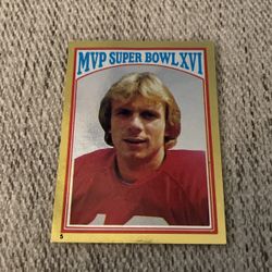 1982 Topps Sticker Joe Montana