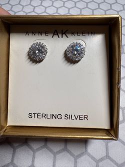 Anne Klein Sterling Silver Studs
