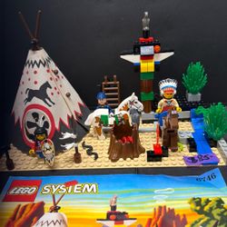 Vintage  Lego Western Set 6746 - Chief's Tepee