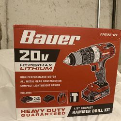 Bauer 20v Hammer Drill 