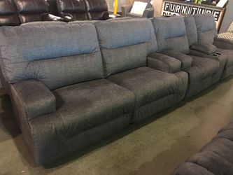 2Pc Wide Seat Reclining Sofa & Loveseat Set Sale