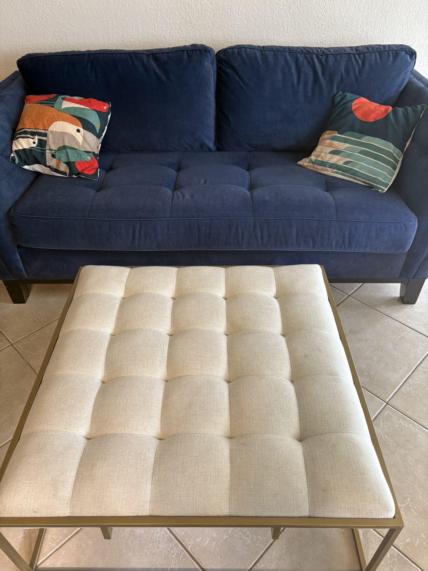 Comfy Blue Couch