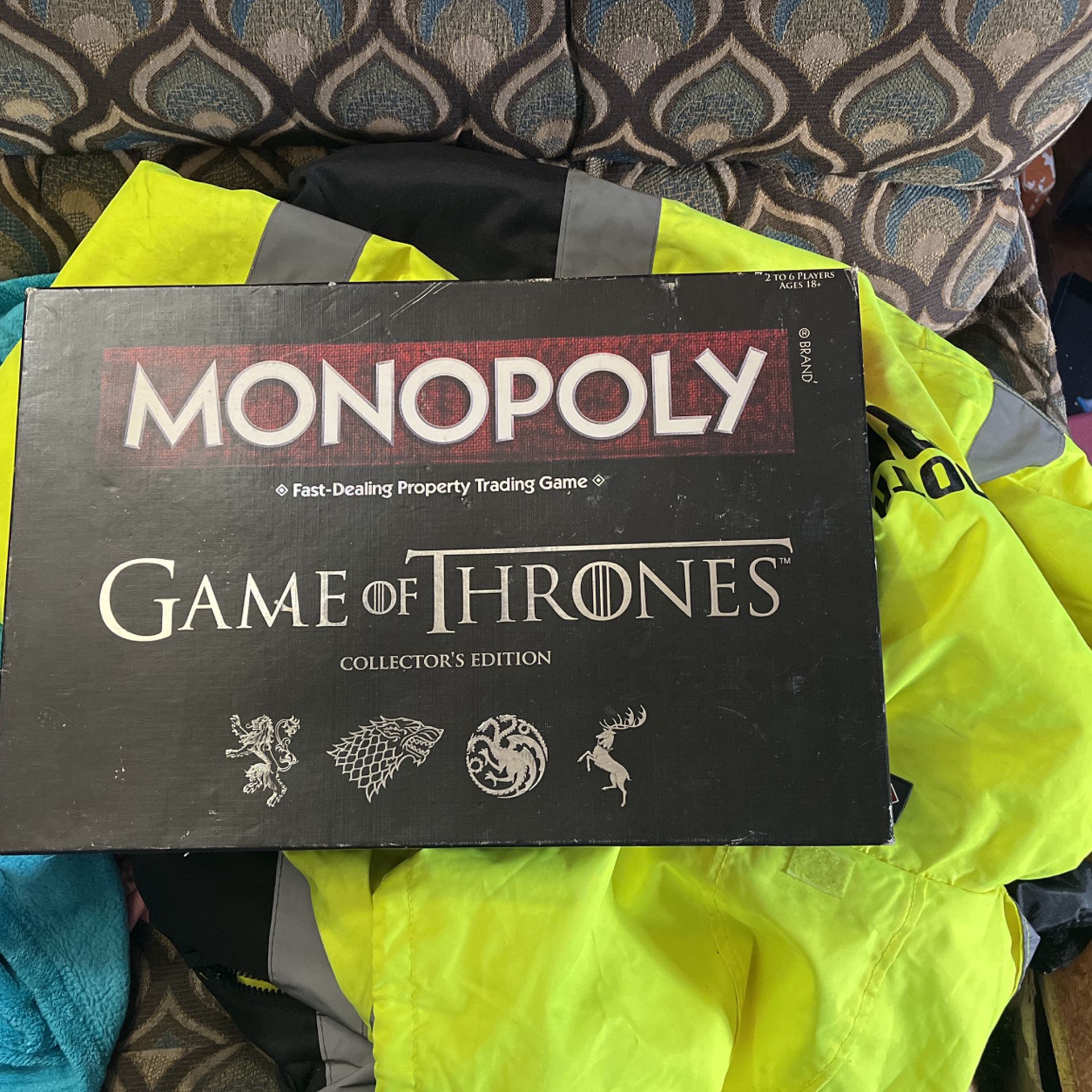 Monopoly Game of Thrones Collector's Edition - Board Game Brand