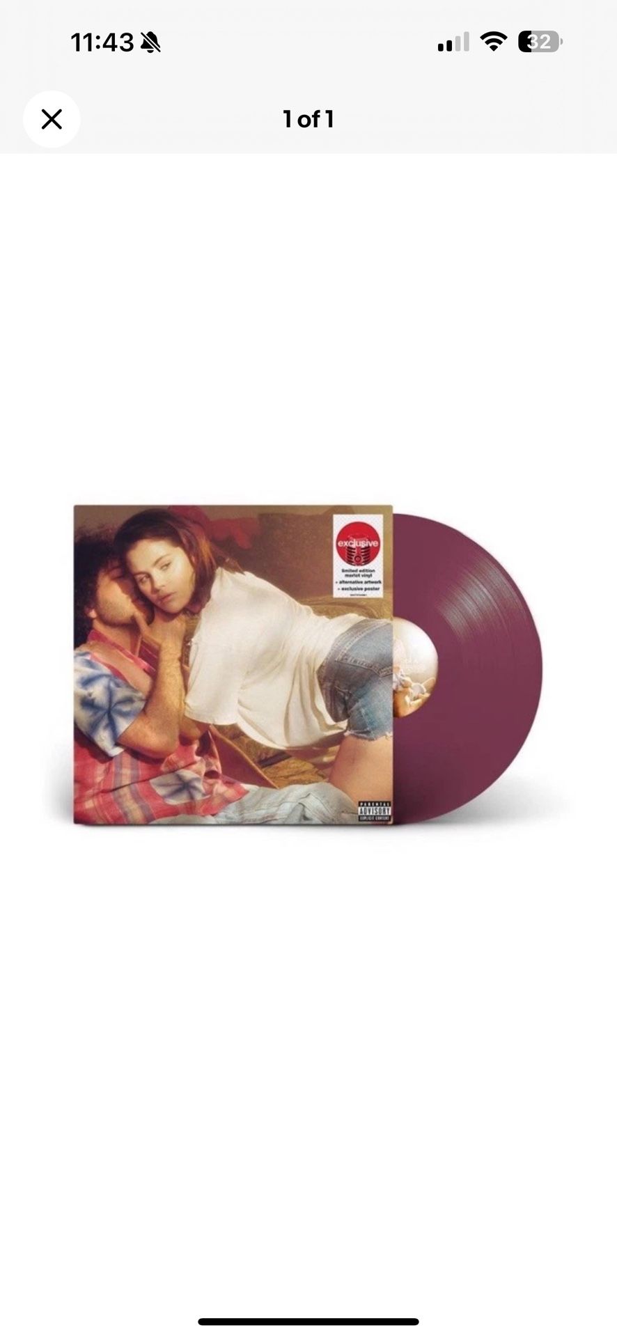 Selena Gomez and Benny Blanco I Said Love you First Vinyl New