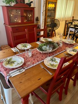 Vintage IKEA 7 piece dining room set