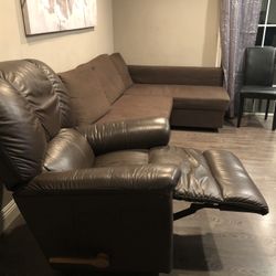 Sofa reclyner Leather L@@k