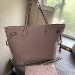 Pink Purse & Wallet 