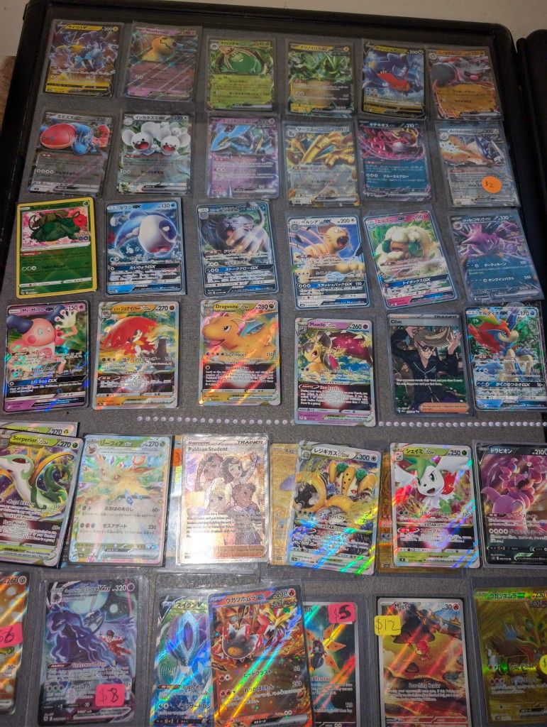 $1 Pokemon Card Singles (GX, EX, V, VSTAR & JP)
