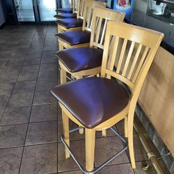Restaurant Liquidation sale, Bar Height 30 inch barstools and dining chairs.
