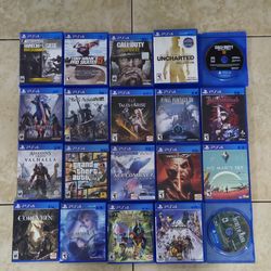 PS4 Games $15 Each
