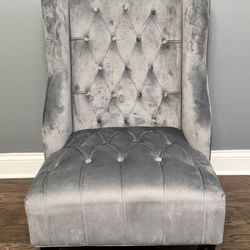 Elegant Grey Chair 