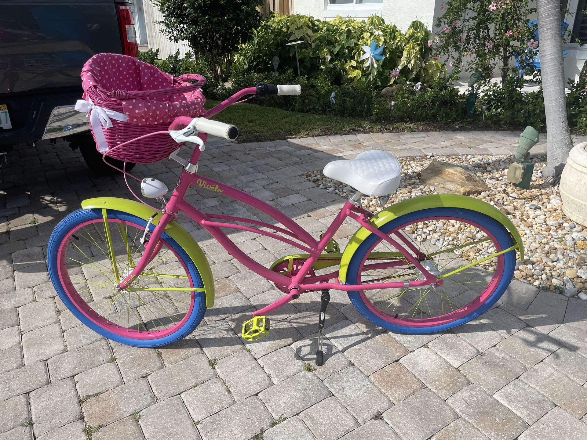 Beach cruiser Lilly Pulitzer Inspired Custom Bike