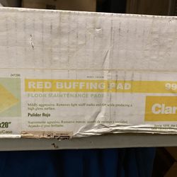 Six 14x20” Buffing Pads $50 All