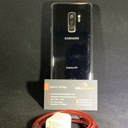 Samsung S9+ Black 64GB Unlocked $275
