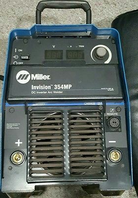 Miller invision 354mp power source mig welder