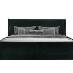 Black Queen Bed