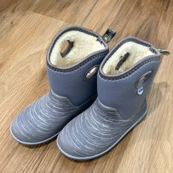 Jan & Jul Gray Sherpa Lined Boots 11T 