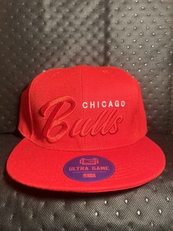 Chicago Bulls SnapBack Red Hat 