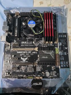 Intel Cpu and Asus Motherboard Combo