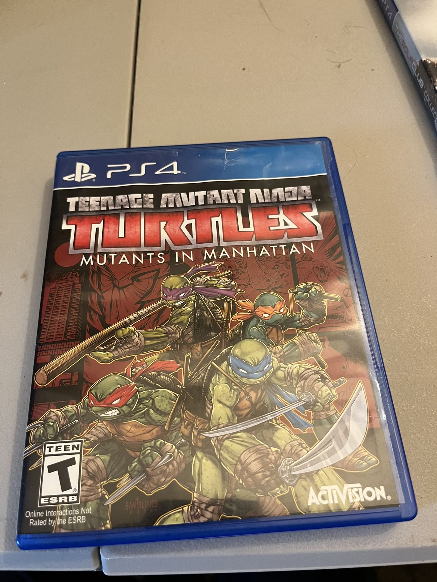 Teenage Mutant Ninja Turtles: Mutants In Manhattan Ps4