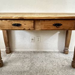 Beautiful Solid Wood Console Table