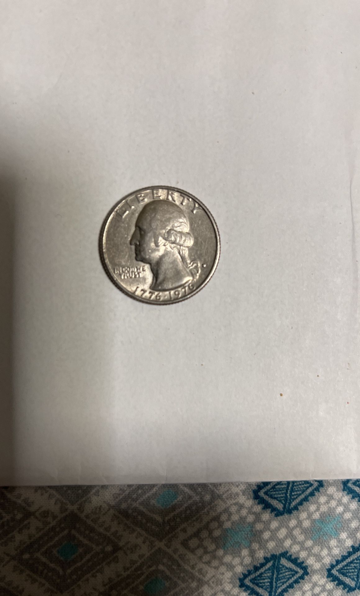 Bicentennial Quarter Rare Coin With D Mint Mark