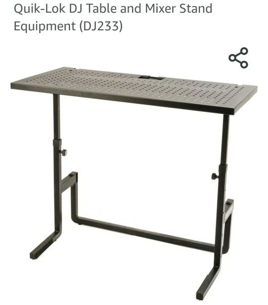 Quick-Lok DJ Table And Mixer Stand - Small Ding