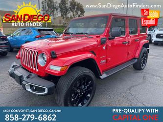 2021 Jeep Wrangler 4XE Unlimited Sahara, Like New,4x4,