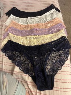 Lace Cheeky Panties Set of 6