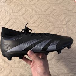 Black Adidas Predator Soccer Cleats 