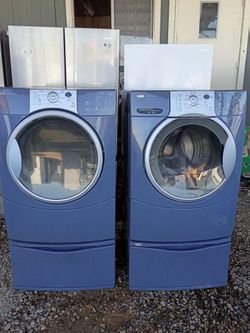 Washer and dryer electric