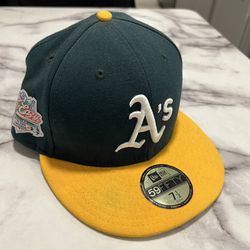 New Era Oakland A’s Fitted Hat Size 7 1/2