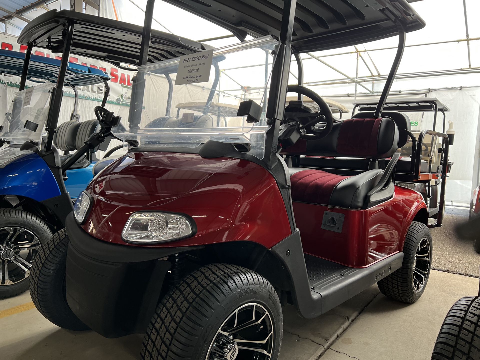2019 Ezgo Rxv Golf Cart 5year Warranty Lithium Battery $7,250