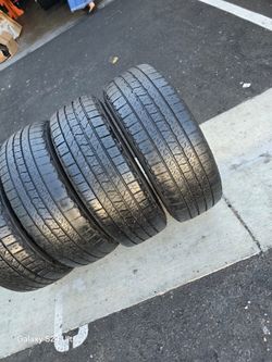 4 used tires Lt235 65r16 Goodyear Wrangler $299.00